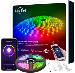 Inteligentna taśma WiFi RGB LED Gosund SL2 (5m), Tuya