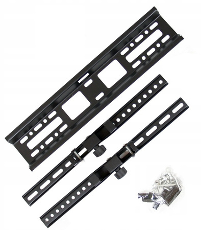 UCHWYT DO TELEWIZORA 32-55 CALI HT-002 U2 UNIWERSALNY MOCNY WIESZAK DO 30 KG Z REGULACJĄ NACHYLENIA