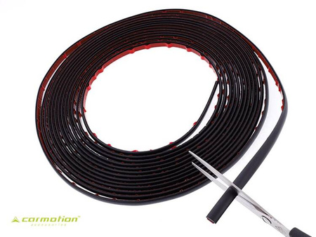 Listwa dekoracyjna, czarny mat, 9 mm x 8 m (86171)
