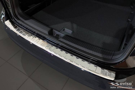 Nakładka na zderzak tylny do Volkswagen Golf 8 Variant (Stal)