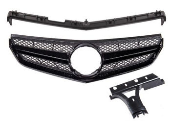 GRILL MERCEDES C-CLASS C207 A207 09-13 GLOSS BLACK