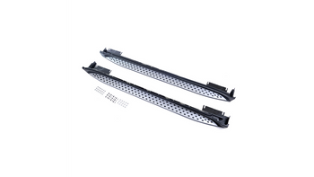 Stopnie boczne z aluminium MERCEDES M-Class W164 2005-2011