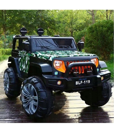 JEEP NA AKUMULATOR AUTO 6 SILNIKÓW J19G 4x4 BUJAK PANEL MP3