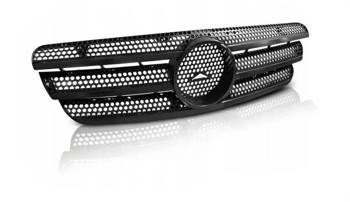 Grill atrapa Mercedes W163 98-05 amg style black