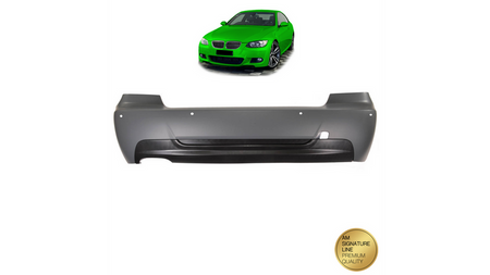Tylny zderzak sport PDC zestaw z dyfuzorem  BMW 3 (E92) Coupe (E93) Cabrio 2006-2013