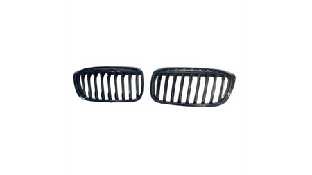 Grill sportowy pojedyncze żeberka Gloss Black BMW 2 F45 F46 LCI Facelift 2018-2021
