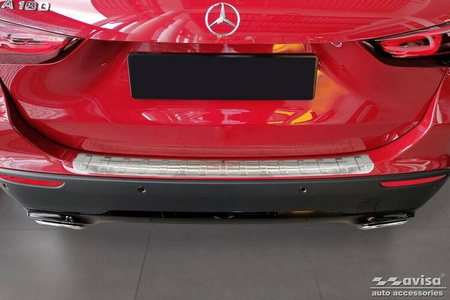 Nakładka na zderzak tylny Mercedes GLA 2 (Stal)