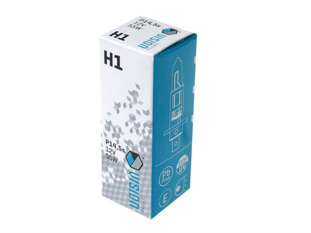 Żarówka VISION H1 12V 55W P14,5s U E4