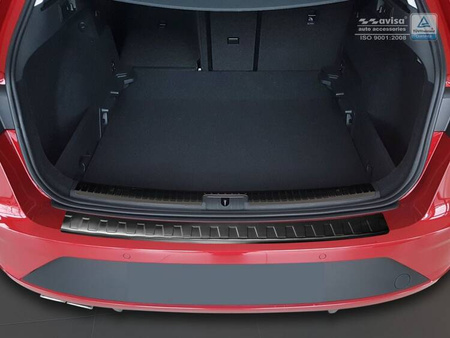 Nakładka na zderzak tylny Seat Leon 3 5F ST (Czarna)