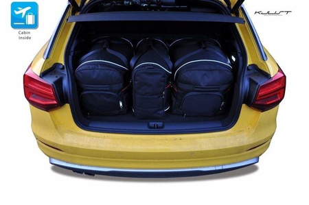 AUDI Q2 2016+ TORBY DO BAGAŻNIKA 3 SZT
