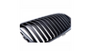 Grill sportowy pojedyncze żeberka Matt Black BMW 3 E92 E93 Facelift 2010-2013