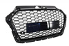 GRILL PRZEDNI AUDI A3 8V 17- RS DESIGN PIANO BLACK