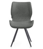 KRZESŁO HORSAL TAPICEROWANE SALON NOWOCZESNY DESIGN FOTEL WELUR JADALNIA