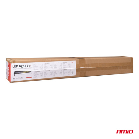 Lampa robocza panelowa LED BAR AWL72 180W 6500K 18000lm 81cm 12V 24V AMIO-04213