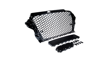 Grill sportowy Gloss Black z PDC AUDI A3 przed liftem 2012-2016