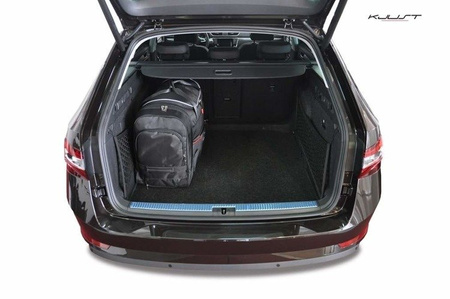 SKODA SUPERB KOMBI 2015+ TORBY DO BAGAŻNIKA 5 SZT