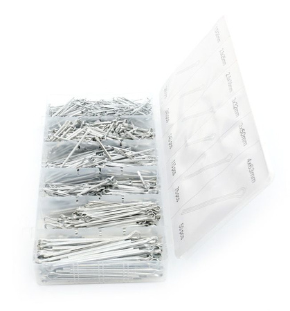 Zawleczki proste 1000 szt. KD10509