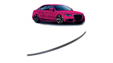 Lotka Lip Spoiler Gloss Black AUDI A4 B8 2007-2015
