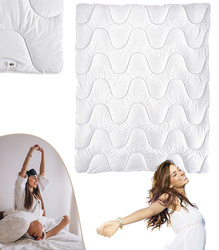 KOŁDRA STANDARD 160 X 200 MIĘKKA DELIKATNA KOMFORTOWA ANTYALERGICZNA CAŁOROCZNA MIKROFIBRA