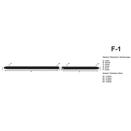 Kia Carnival listwy boczne