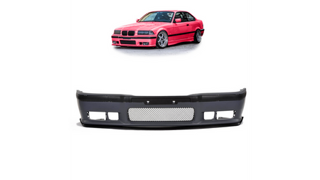 Przedni zderzak wraz z dokładka  BMW 3 (E36) Coupe Touring Compact Cabrio Sedan 1990-2000
