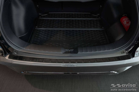 Nakładka na zderzak tylny do Toyota Corolla Cross (Carbon)