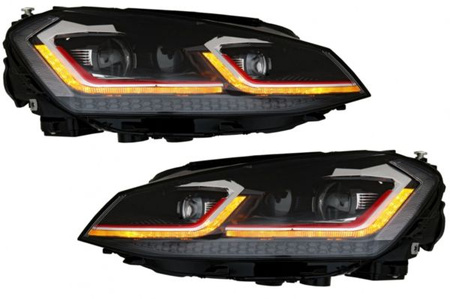 LAMPY PRZEDNIE LED VW GOLF 7 12-17 LOOK 7,5 GTI