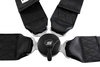 Pasy sportowe SLIDE Quick 4p 2"+3" Black