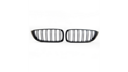Grill sportowy pojedyncze żeberka Matt Black BMW 4 F32 F82 F33 F83 F36 Gran 2013-2021