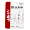 Żarówki LED STANDARD T10 W5W COB HPC 12V Clear white AMIO-02645