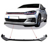 DOKŁADKA SPOILER  VW GOLF 7 GTI 12- CZARNY POŁYSK