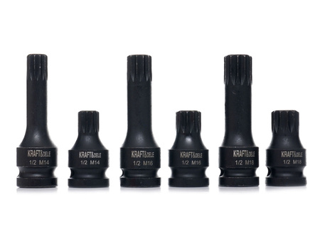 NASADKI UDAROWE 1/2" 6 szt. KD11761
