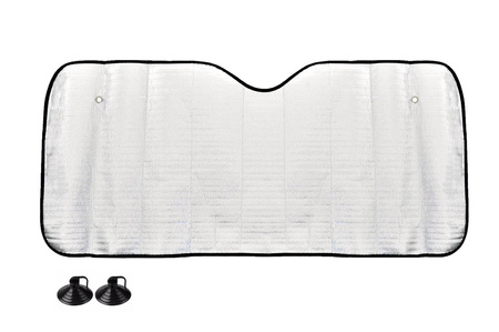Osłona na szybę 140x70cm przeciwsłoneczna przeciwszronowa AMIO-01535