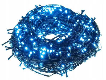 LAMPKI CHOINKOWE 300 LED ZEWNĘTRZNE WEWNĘTRZNE 50M OŚWIETLENIE ŚWIĄTECZNE