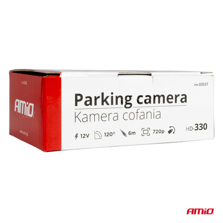 Kamera cofania parkowania HD-330 12v 720p AMIO-03537