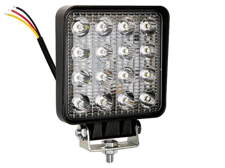 Lampa robocza 12/24V, 48W, 16 diod
