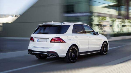 DYFUZOR TYLNY MERCEDES GLE W166 SUV SPORT LINE