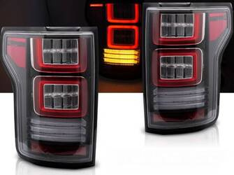 Lampy diodowe RED LED do Ford F150 MK13 14-20