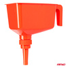 Lejek plastikowy uniwersalny wielofunkcyjny 5w1 16,5 cm AMIO-04040