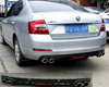 Dyfuzor Dokładka Skoda Octavia 3 III + Końcówki