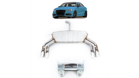 Tłumik Końcowy AUDI A3 2013-2019