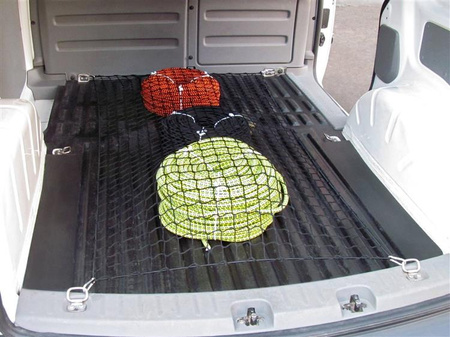 Siatka do bagażnika Volkswagen Caddy Furgon Van (siatka na całość) 2003-...