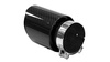 Końcówka tłumika 89mm wejście 67mm Carbon Gloss