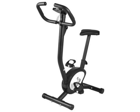Rower stacjonarny treningowy mechaniczny czarny