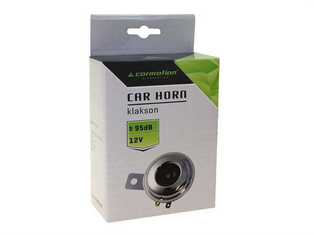 Klakson 12V, 95dB, średnica 65mm