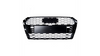 Grill sportowy Gloss Black z PDC AUDI A4 B9 przed liftem 2016-2019
