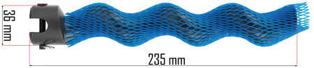 ŚLIMAK ROTOR DO AGREGATU TYNKARSKIEGO PM-AGT-1500M-ROT