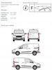 Bagażnik dachowy dedykowany Ford Courier Transit 2