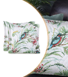 POSZEWKA DEKORACYJNA 2 SZT POKROWIEC ELEGANCKI DUŻY BOHO ZWIERZĘCY MOTYW PLECIONKA