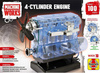 Model silnika 4cylindrowego do składania prezent